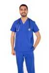 Blue Scrub 2