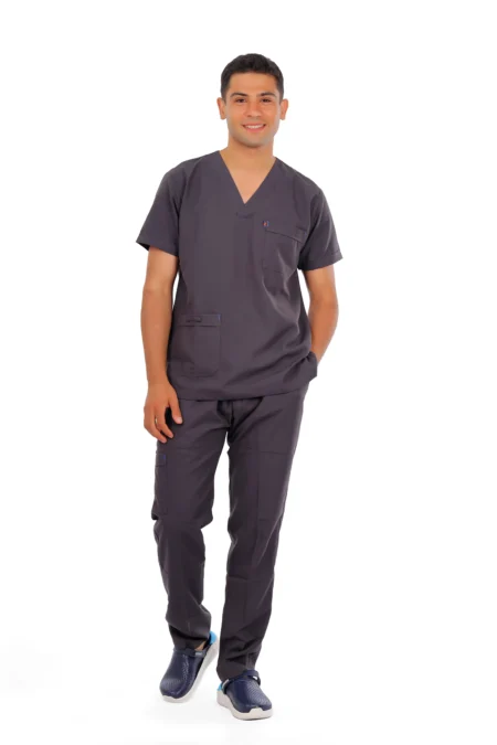 Dark Grey Classic Scrub