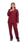 Apex Long Scrub Crimson