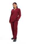 Apex Long Scrub Crimson