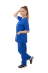 Blue Scrub