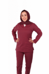 Apex Long Scrub Crimson