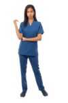 Dark Steel Blue Scrub
