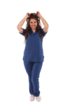 Dark Steel Blue Scrub