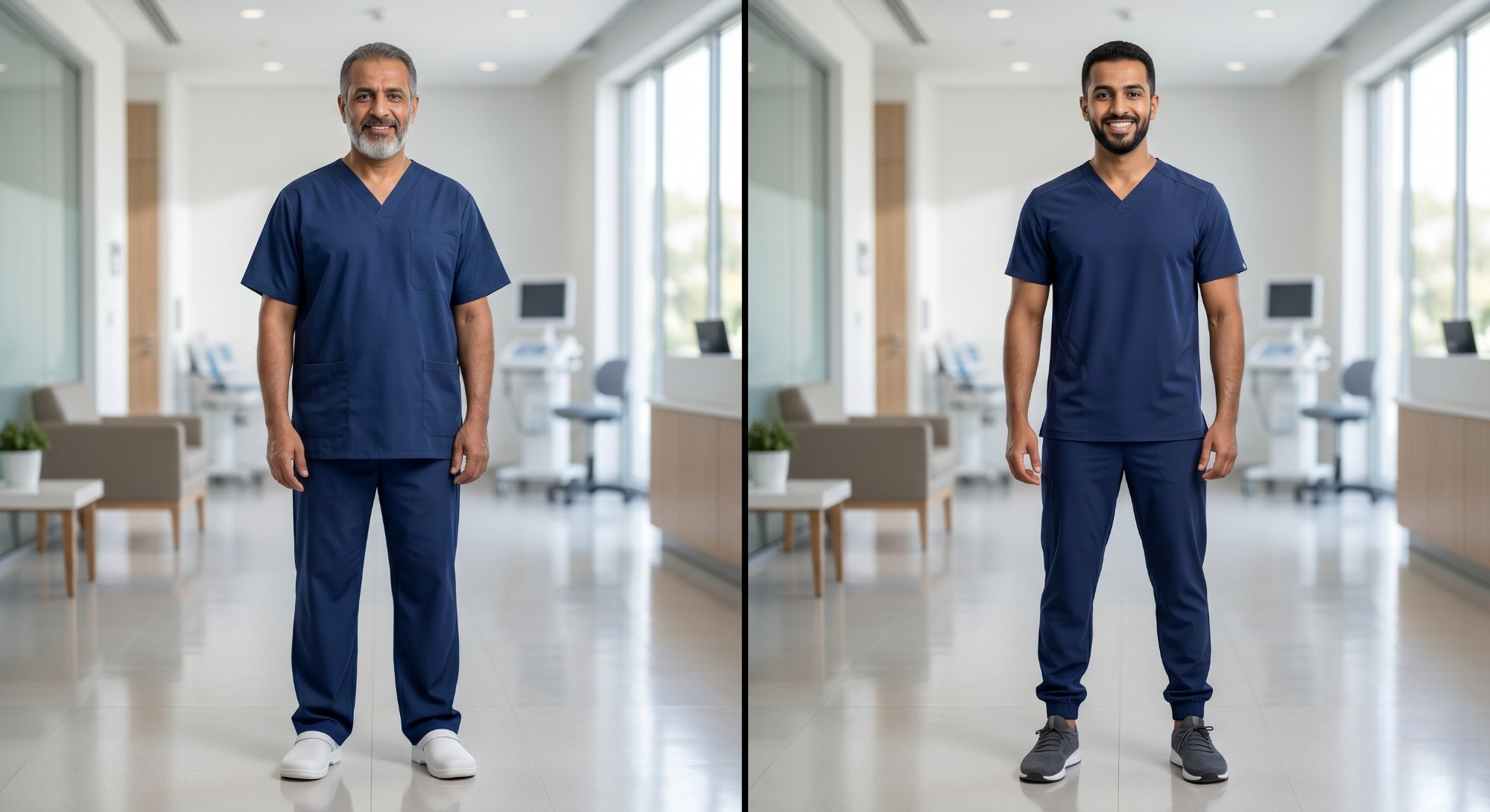 athletic fit scrubs