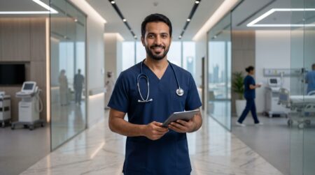 navy blue scrubs