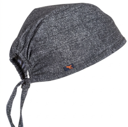 Printed Head Cap - Jeans